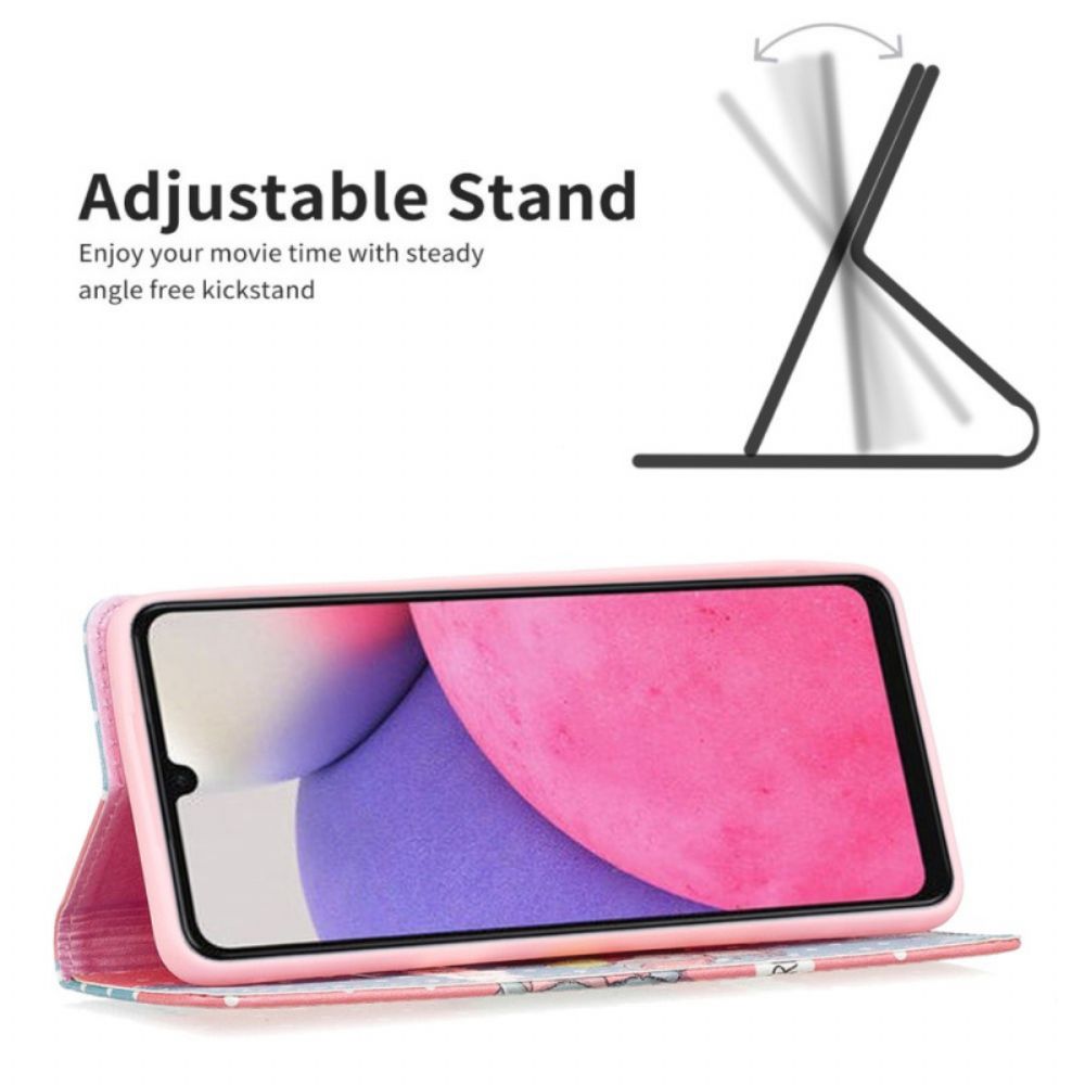 Schutzhülle Für Samsung Galaxy A33 5G Flip Case Elefantenbabys