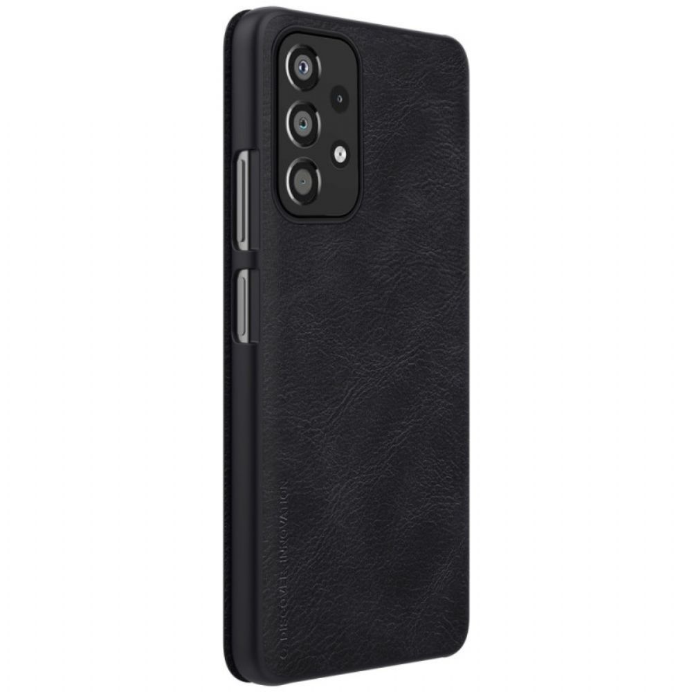 Schutzhülle Für Samsung Galaxy A33 5G Flip Case Nillkin Qin-serie