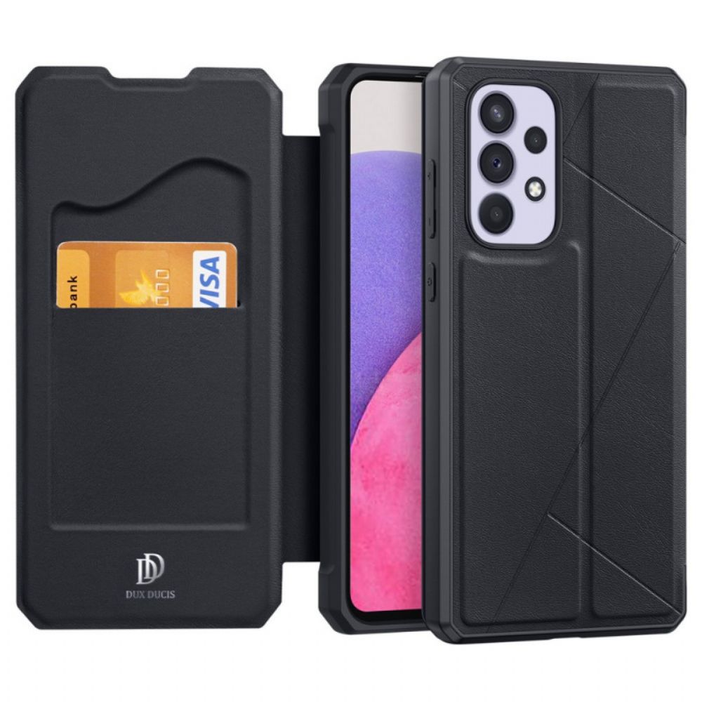 Schutzhülle Für Samsung Galaxy A33 5G Flip Case Skin X-serie Dux Ducis