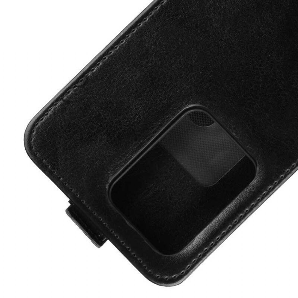 Lederhüllen Für Samsung Galaxy S20 Ultra Flip Case Faltbarer Ledereffekt