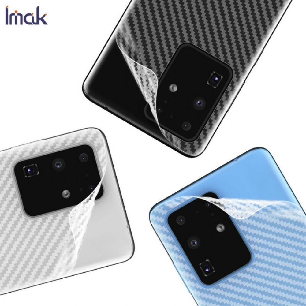 Rückseitenfolie Für Samsung Galaxy S20 Ultra Style Carbon Imak