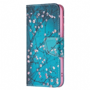 Flip Case Für Samsung Galaxy S22 5G Blühender Baum