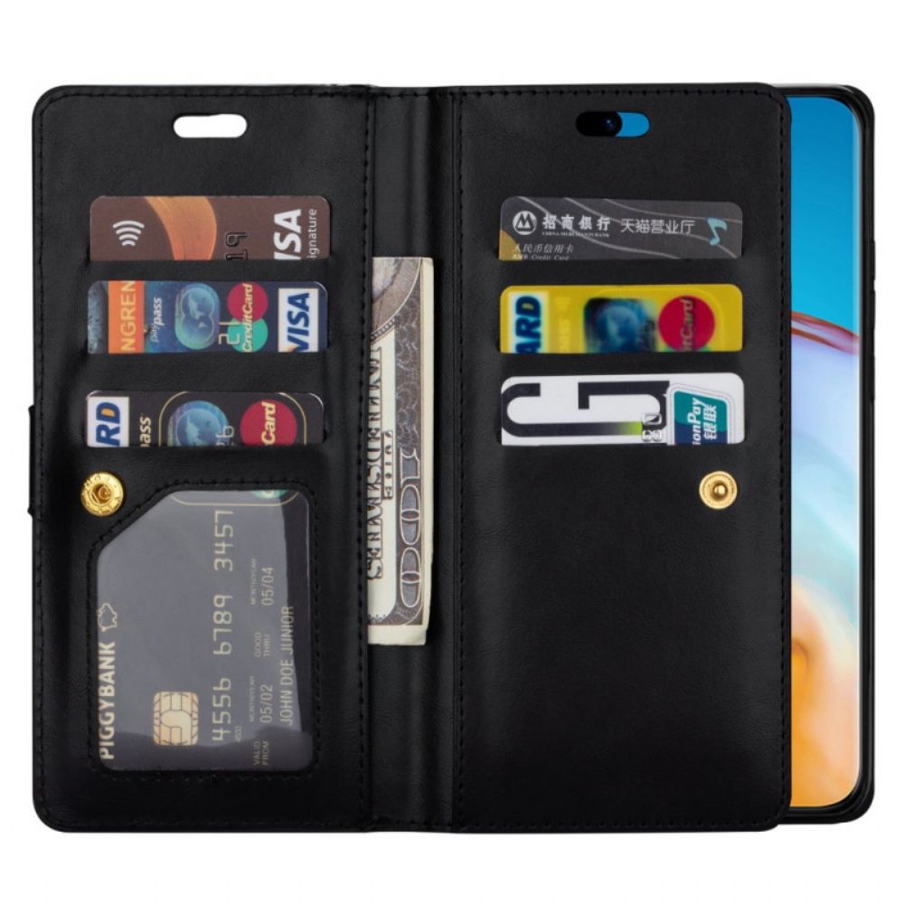 Flip Case Für Samsung Galaxy S22 5G Brieftasche Und Lanyard