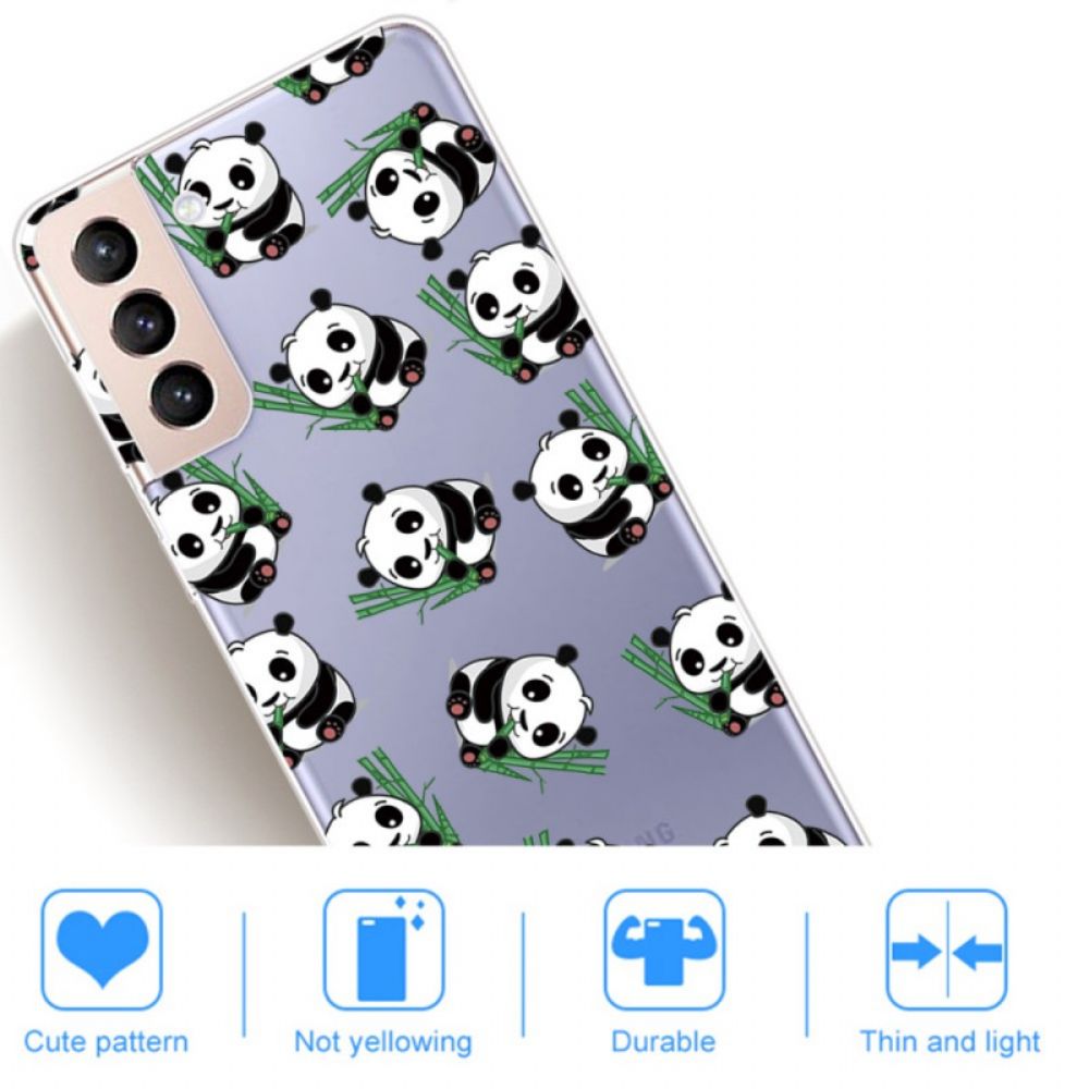 Hülle Für Samsung Galaxy S22 5G Kleine Pandas