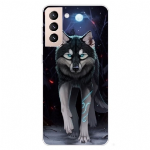 Hülle Für Samsung Galaxy S22 5G Königlicher Wolf