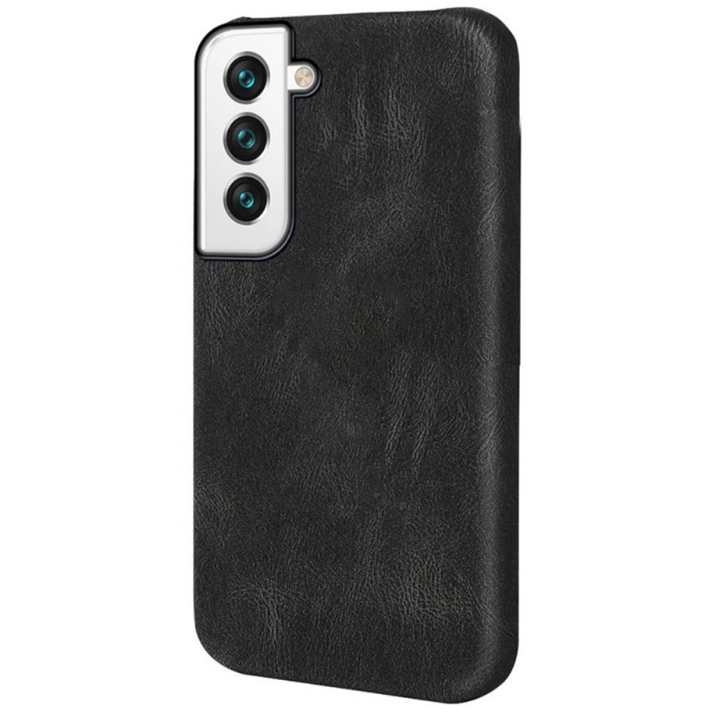 Hülle Für Samsung Galaxy S22 5G Leder-stil