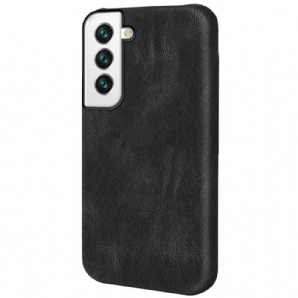 Hülle Für Samsung Galaxy S22 5G Leder-stil