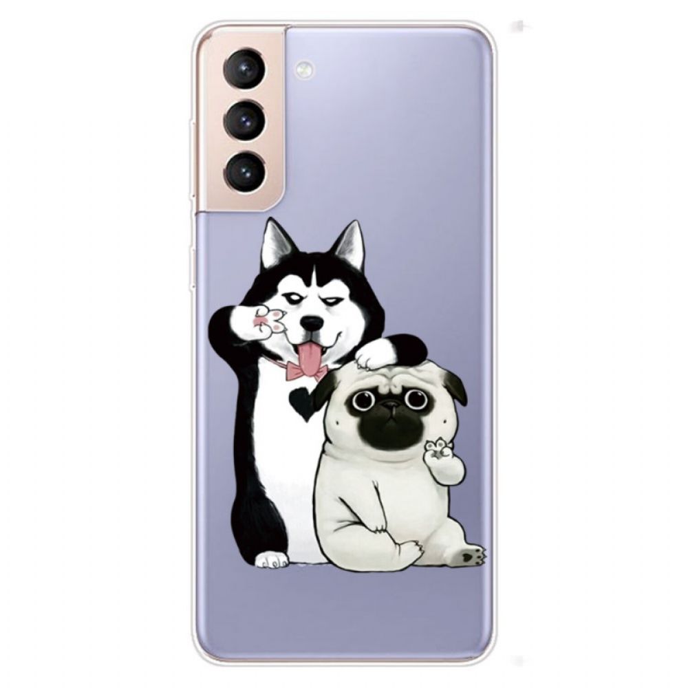 Hülle Für Samsung Galaxy S22 5G Lustige Hunde