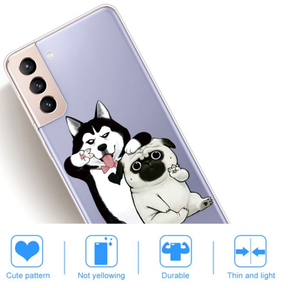 Hülle Für Samsung Galaxy S22 5G Lustige Hunde