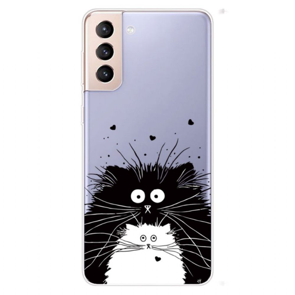 Hülle Für Samsung Galaxy S22 5G Sieh Dir Die Katzen An