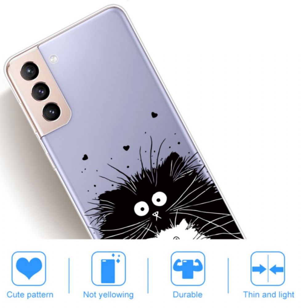 Hülle Für Samsung Galaxy S22 5G Sieh Dir Die Katzen An