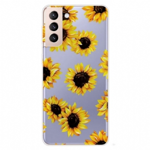 Hülle Für Samsung Galaxy S22 5G Sonnenblumen