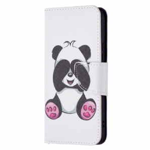 Lederhüllen Für Samsung Galaxy S22 5G Panda-spaß