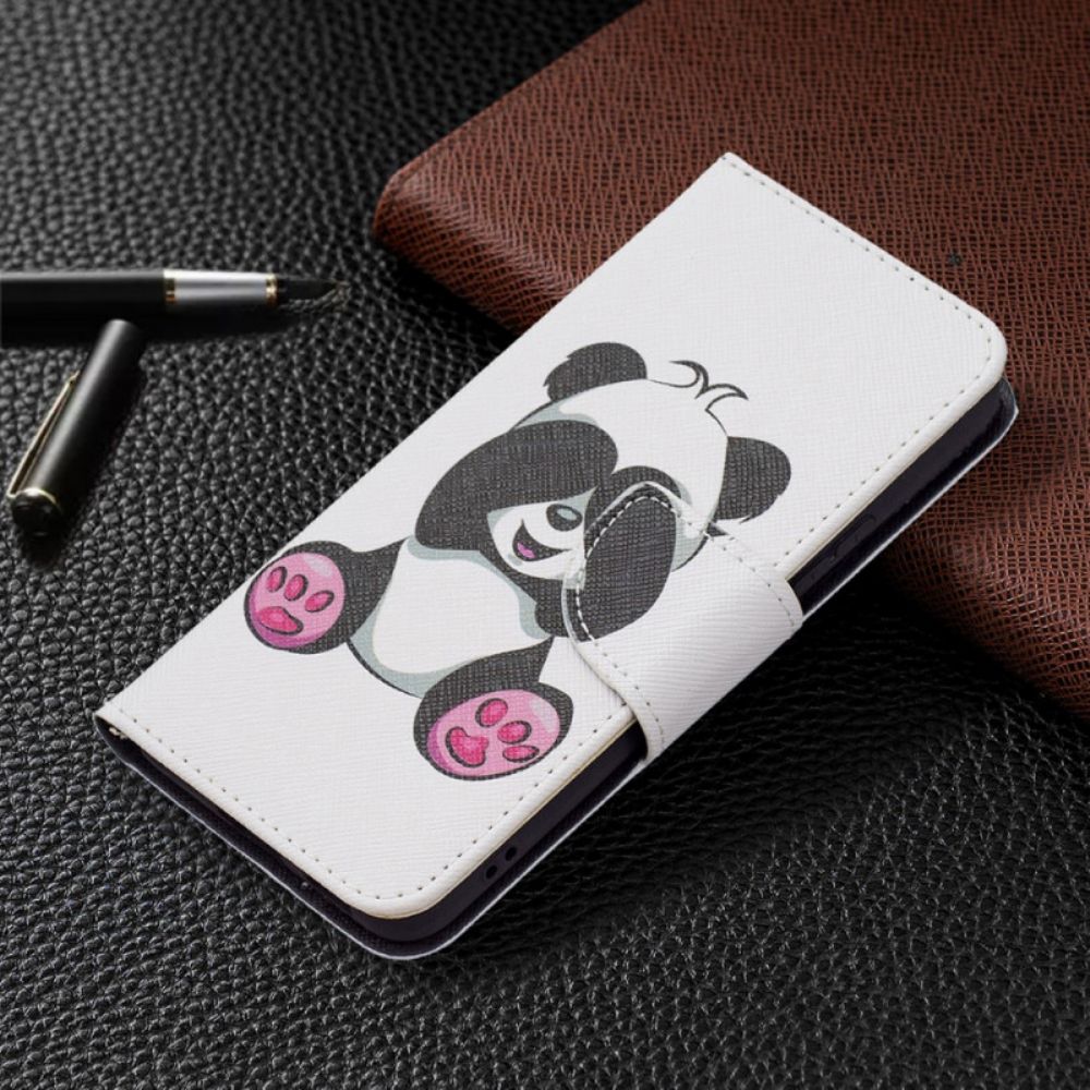 Lederhüllen Für Samsung Galaxy S22 5G Panda-spaß