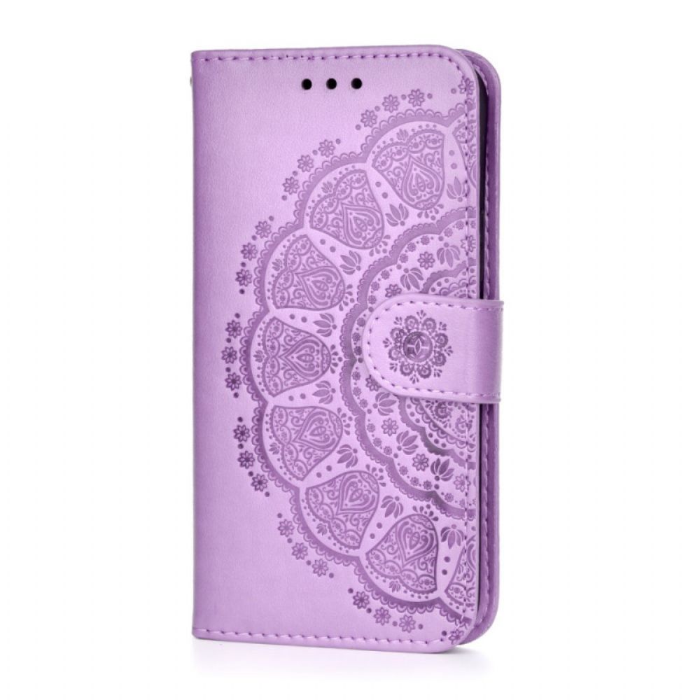 Lederhüllen Für Samsung Galaxy S22 5G Totem-mandala