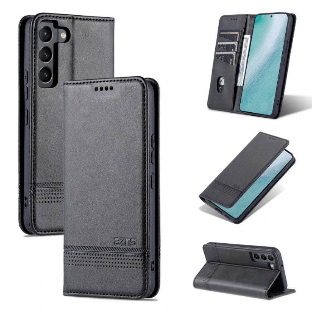 Schutzhülle Für Samsung Galaxy S22 5G Flip Case Azns-lederstil