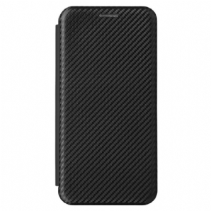 Schutzhülle Für Samsung Galaxy S22 5G Flip Case Kohlefaser