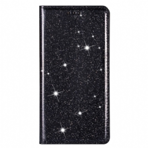 Schutzhülle Für Samsung Galaxy S22 5G Flip Case Pailletten-stil