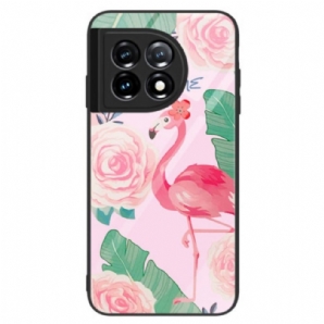 Hülle Für OnePlus 11 5G Flamingo-hartglas