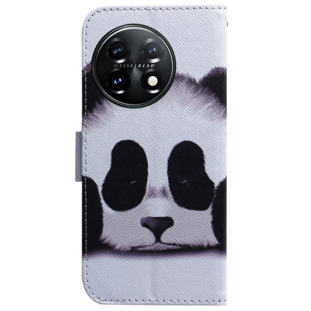 Lederhüllen Für OnePlus 11 5G Panda