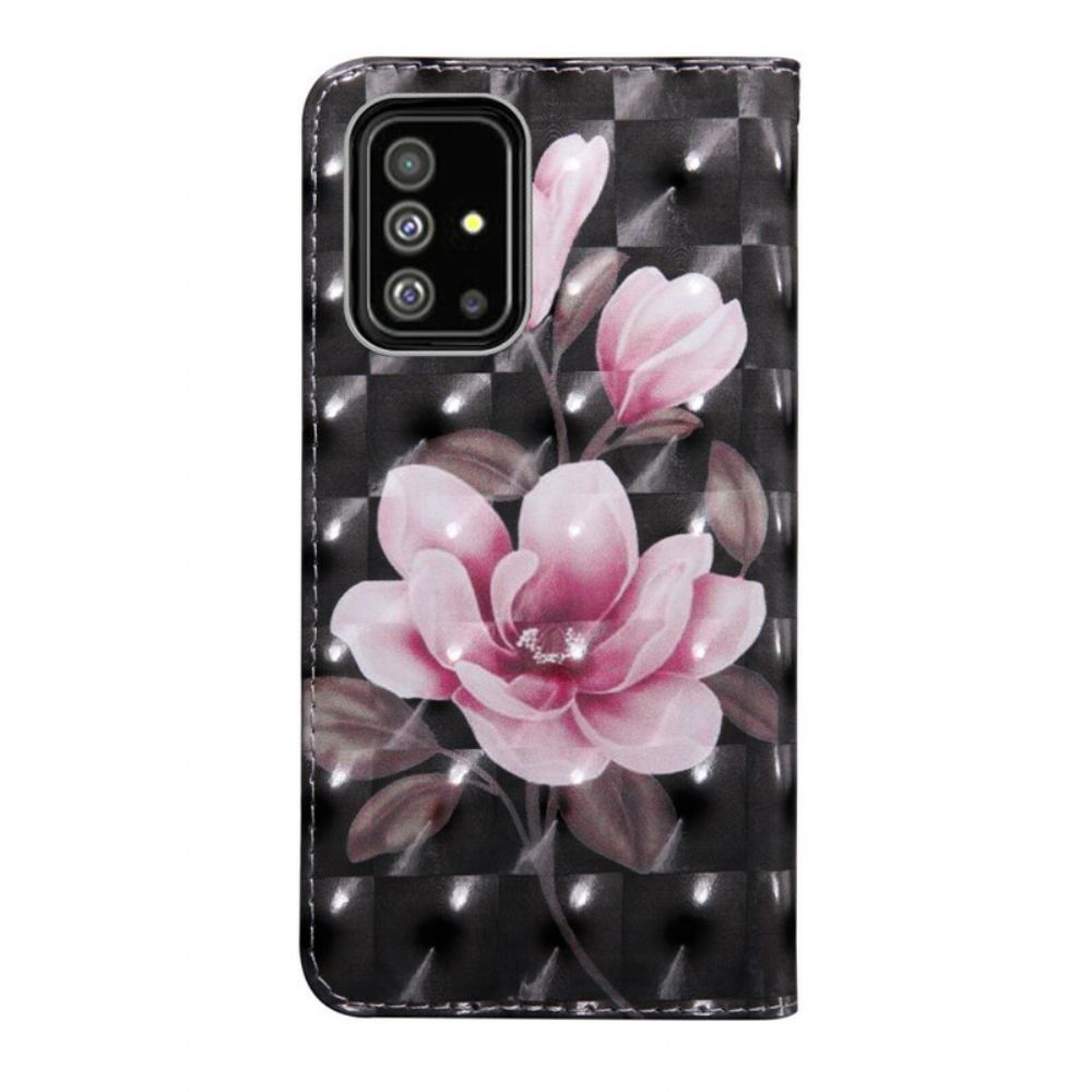 Flip Case Für Samsung Galaxy A71 Blütenblumen