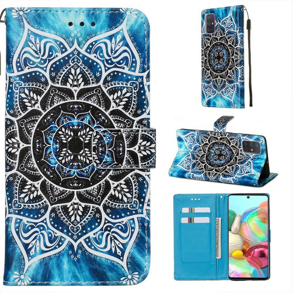 Flip Case Für Samsung Galaxy A71 Mandala Im Himmel