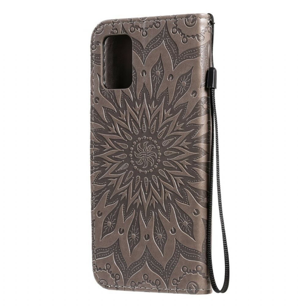 Flip Case Für Samsung Galaxy A71 Sonnenblume