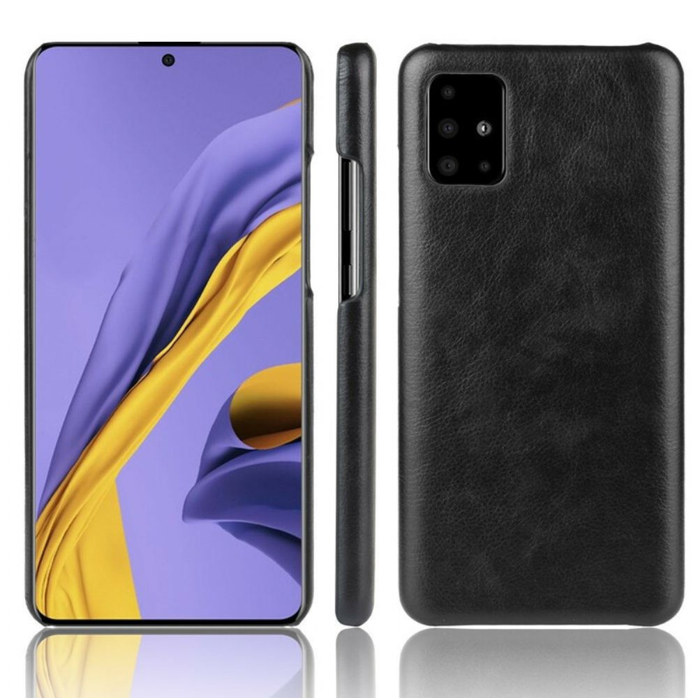 Handyhülle Für Samsung Galaxy A71 Lichi-leder-effekt