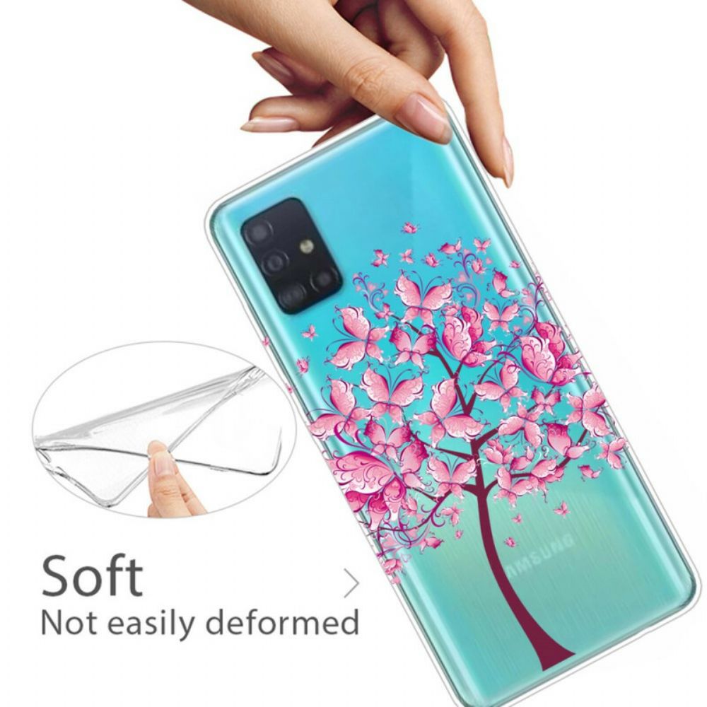 Hülle Für Samsung Galaxy A71 Oberer Baum