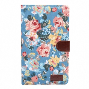 Flip Case Für Samsung Galaxy Tab A7 Lite Freiheitsblumen