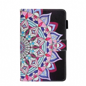 Flip Case Für Samsung Galaxy Tab A7 Lite Grafik-mandala