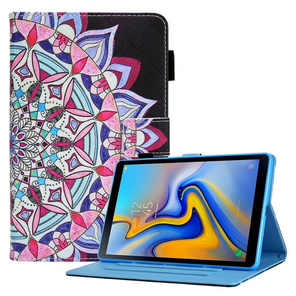 Flip Case Für Samsung Galaxy Tab A7 Lite Grafik-mandala