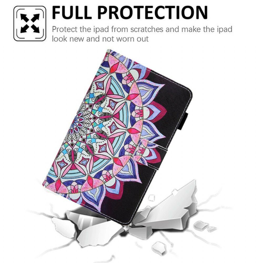 Flip Case Für Samsung Galaxy Tab A7 Lite Grafik-mandala