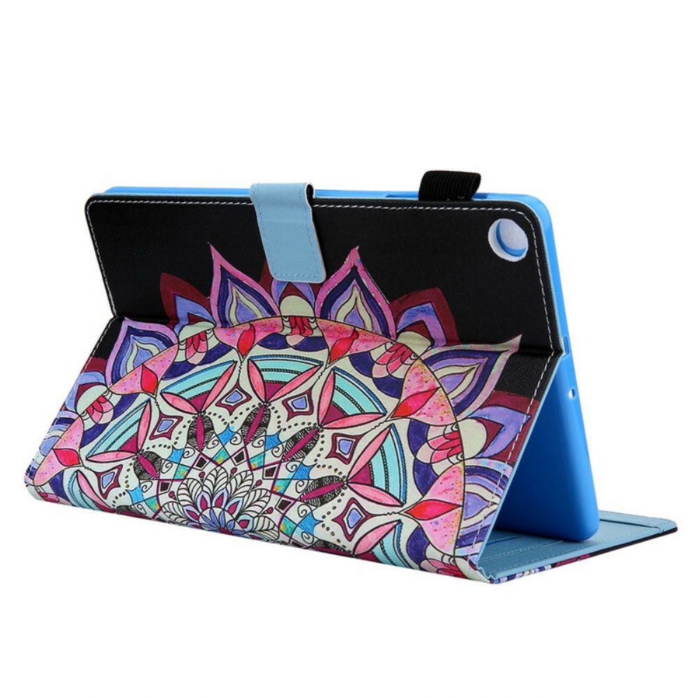 Flip Case Für Samsung Galaxy Tab A7 Lite Grafik-mandala