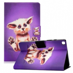 Flip Case Für Samsung Galaxy Tab A7 Lite Lustige Katze