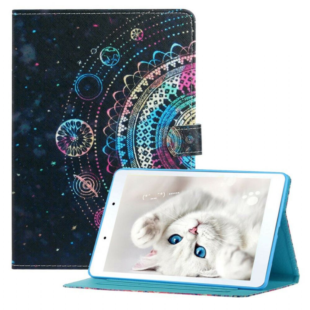 Flip Case Für Samsung Galaxy Tab A7 Lite Mandala-kunstserie