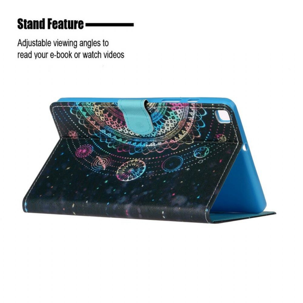 Flip Case Für Samsung Galaxy Tab A7 Lite Mandala-kunstserie