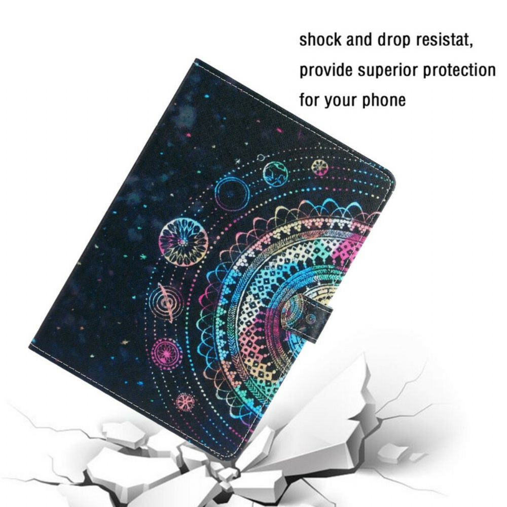 Flip Case Für Samsung Galaxy Tab A7 Lite Mandala-kunstserie