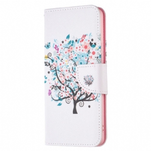 Flip Case Für Samsung Galaxy A53 5G Blumiger Baum