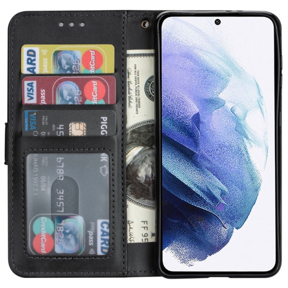 Flip Case Für Samsung Galaxy A53 5G Brieftasche Mit Lanyard