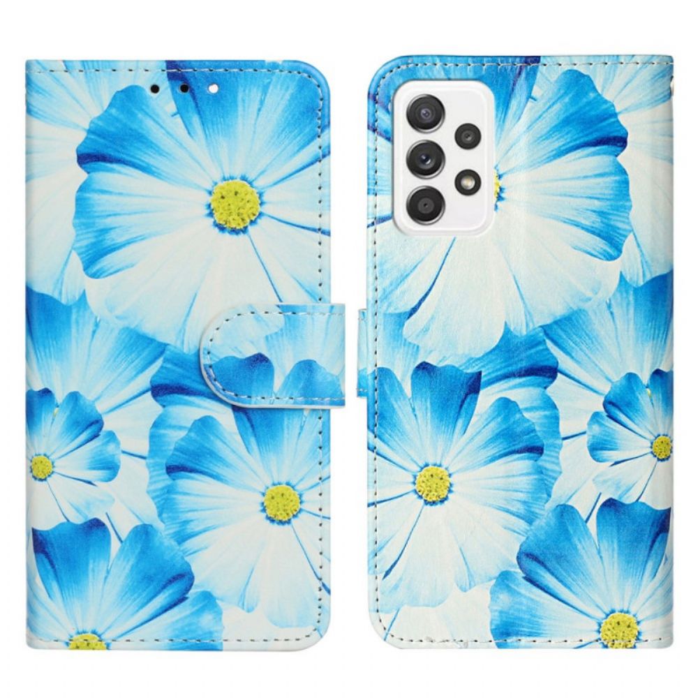 Flip Case Für Samsung Galaxy A53 5G Der Florale Stil