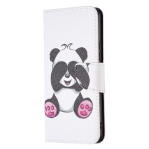 Flip Case Für Samsung Galaxy A53 5G Panda-spaß