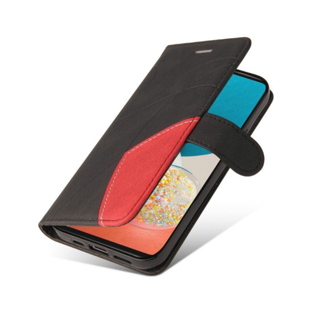 Flip Case Für Samsung Galaxy A53 5G Zweifarbig