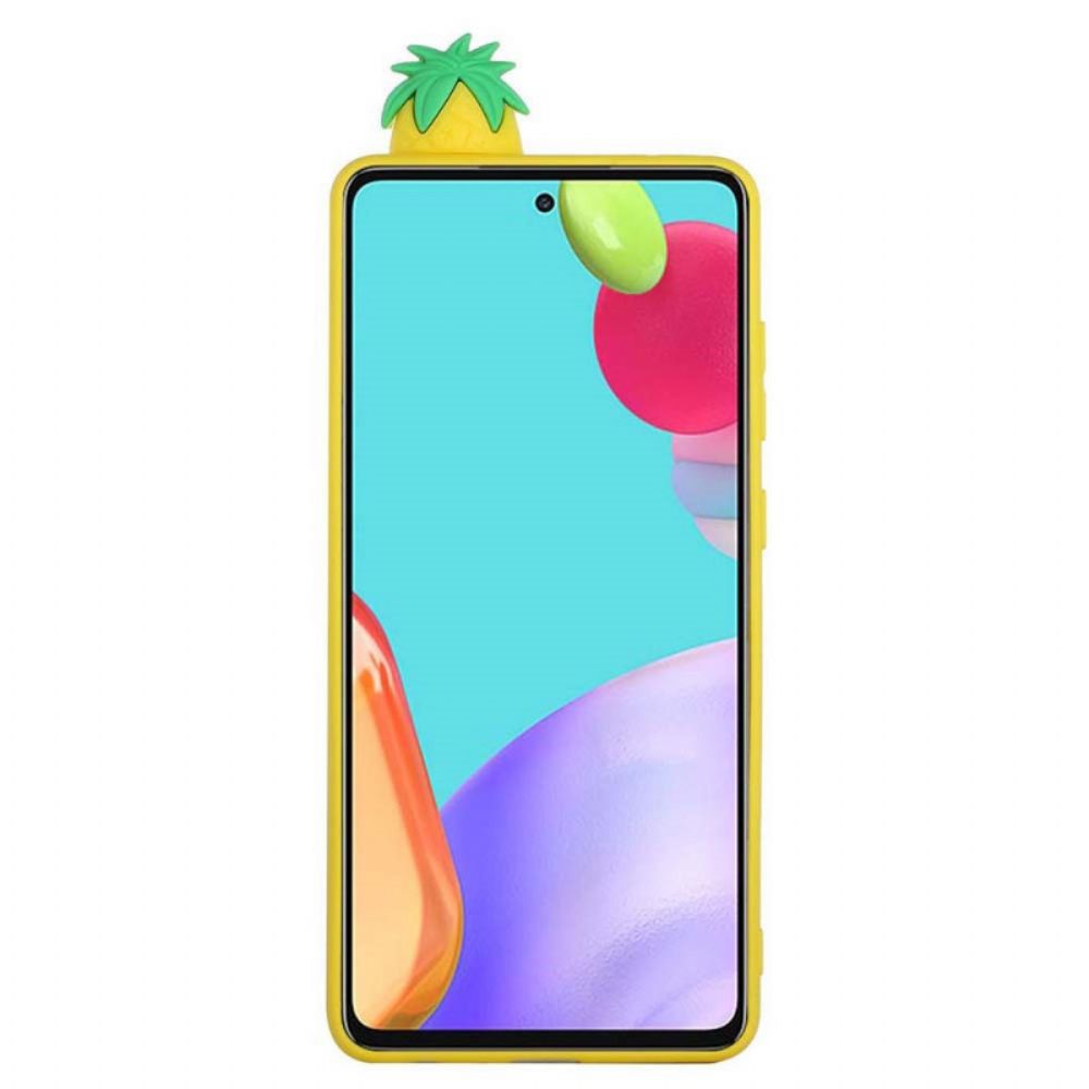 Handyhülle Für Samsung Galaxy A53 5G 3d Ananas