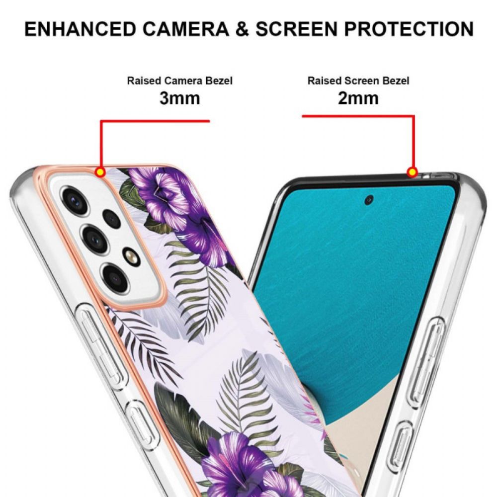 Handyhülle Für Samsung Galaxy A53 5G Blumen