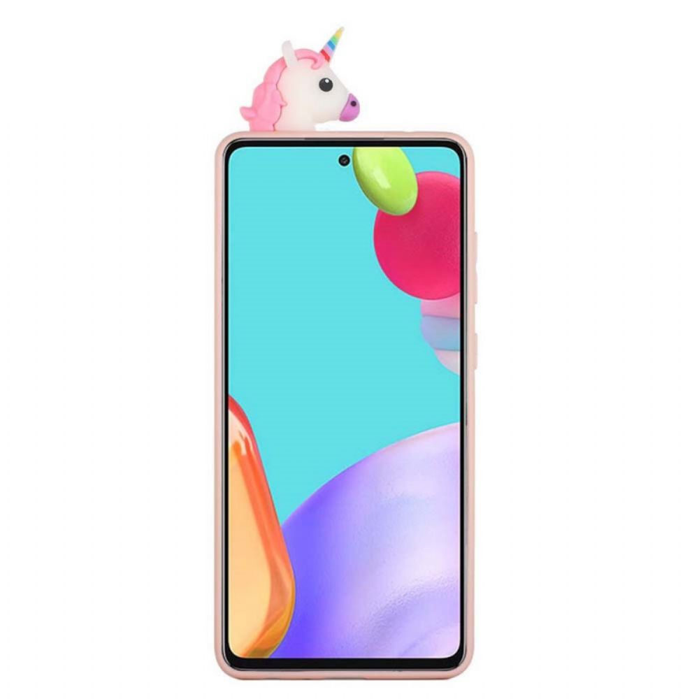 Hülle Für Samsung Galaxy A53 5G 3d Einhorn