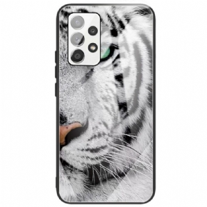 Hülle Für Samsung Galaxy A53 5G Tiger-hartglas