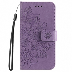 Lederhüllen Für Samsung Galaxy A53 5G Blumen-mandala