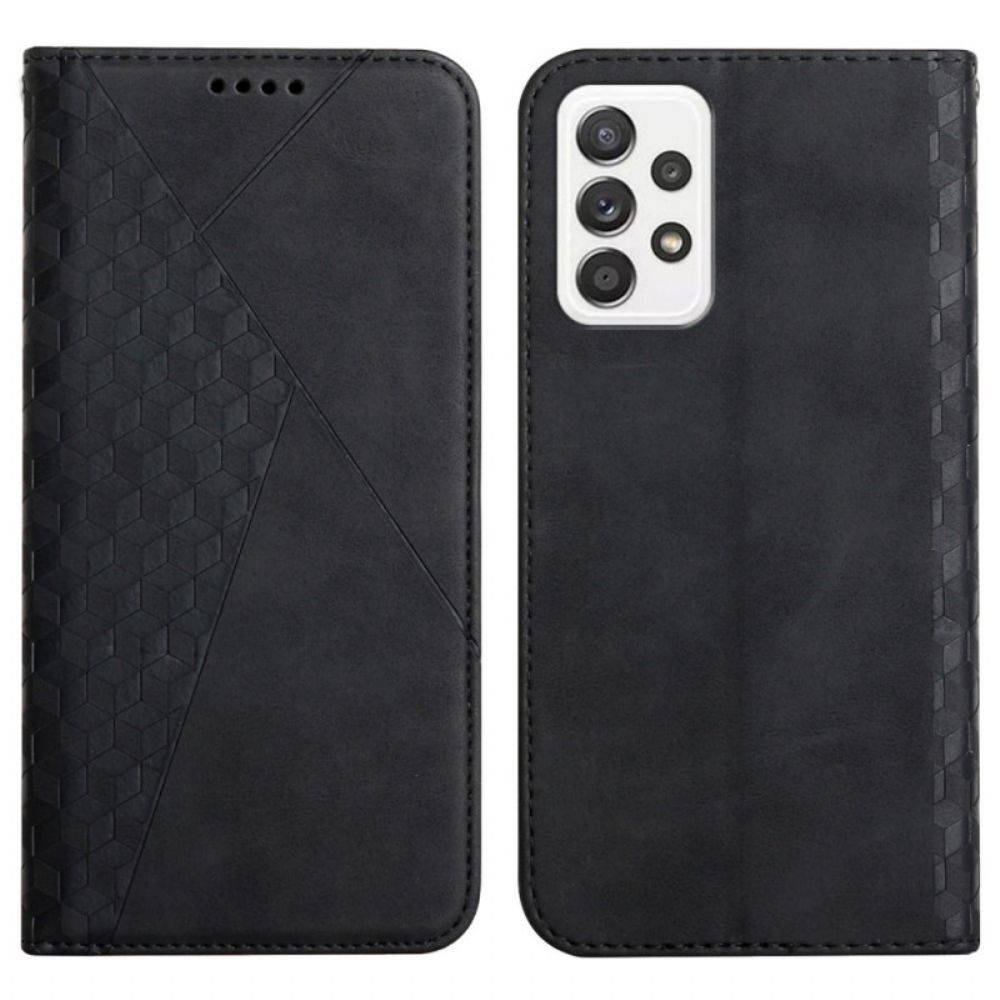 Schutzhülle Für Samsung Galaxy A53 5G Flip Case 3d-muster Im Lederstil