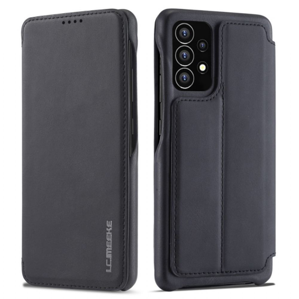 Schutzhülle Für Samsung Galaxy A53 5G Flip Case Lc.imeeke Ledereffekt